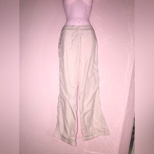 champion baby pink track pants